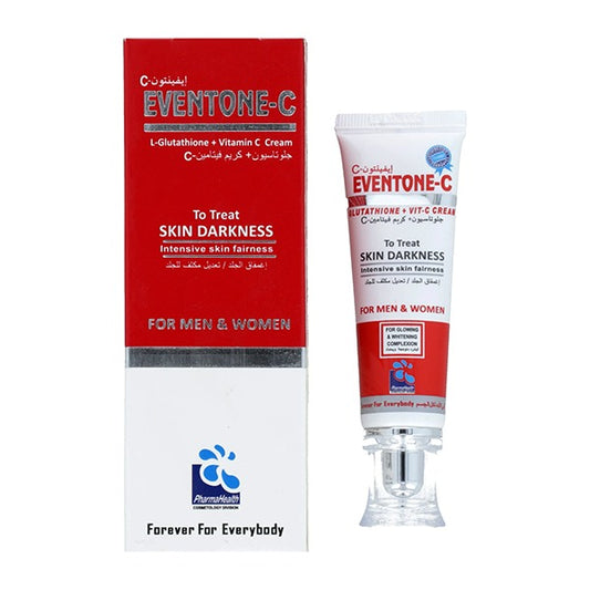 Eventone C Cream with L-Glutathione & Vitamin C – Advanced Skin Brightening & Anti-Pigmentation Formula (30ML)