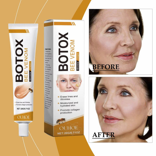 Botox Bee Venom Wrinkle Cream – Anti-Aging Collagen Boost Moisturizer 20g