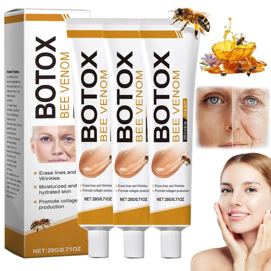 Botox Bee Venom Wrinkle Cream – Anti-Aging Collagen Boost Moisturizer 20g