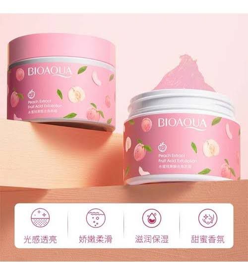 Bioaqua Exfoliating Peach Extract Face Gel Cream