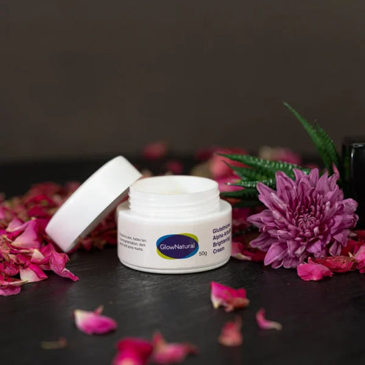Glow Natural Glutathione And Alpha Arbutin Skin Brightening Cream 50g