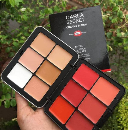 Carla Secret Cream Concealer & Blush Pallet